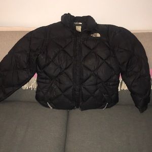 Women’s Black North Face Jacket, small